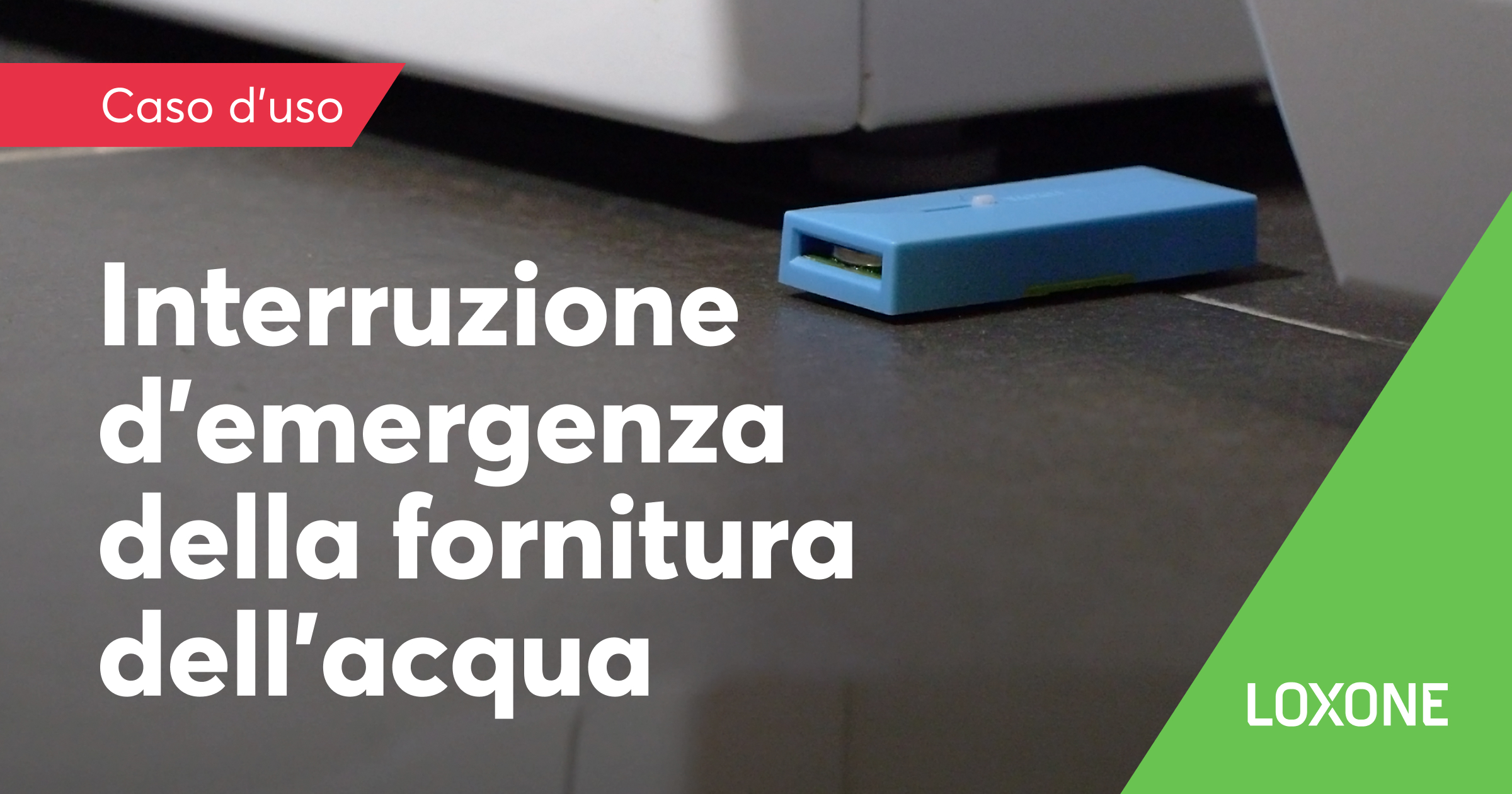 Interruzione D Emergenza Della Fornitura Dell Acqua Itit Loxone