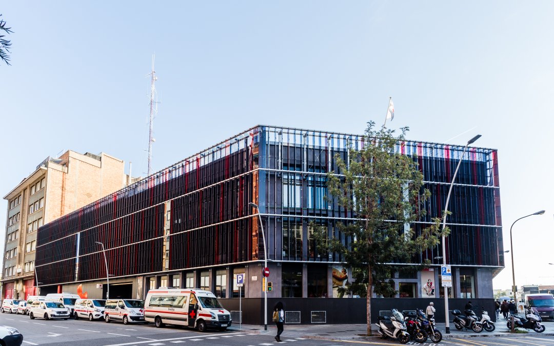 Edificio della Croce Rossa a Barcellona