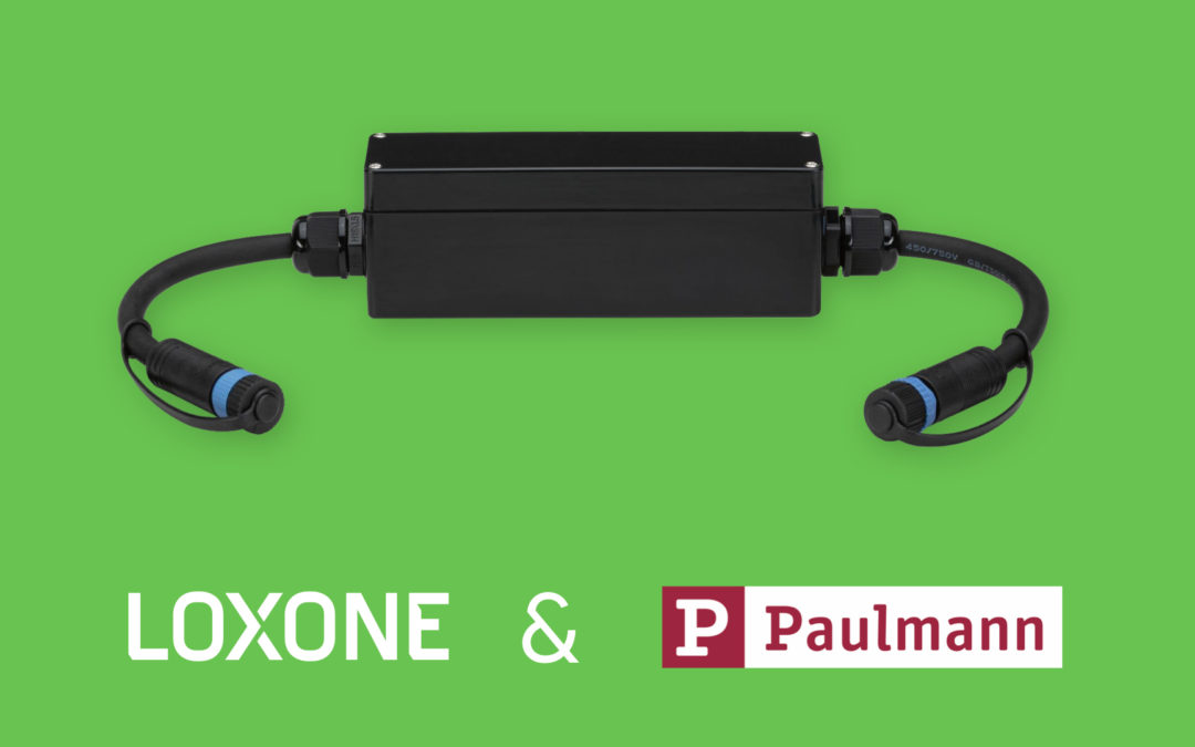 Plug & Shine Connection Box in samenwerking met Paulmann