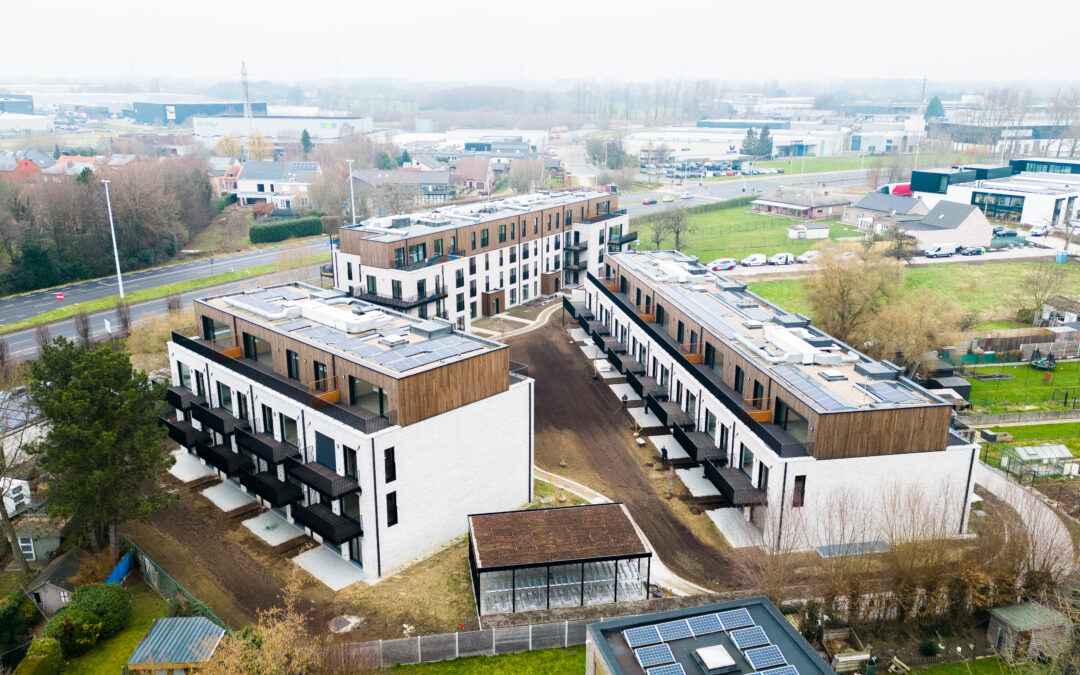 Meer dan 70 energieneutrale appartementen in Lier